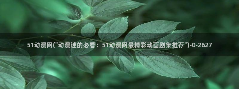 动漫成人